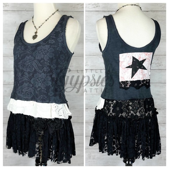 80's Grunge Fairy Tunic Top - Picture 13 of 13